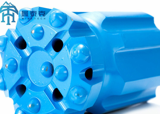 102mm T51 Threaded Button Bits Retrac Untuk Pertambangan