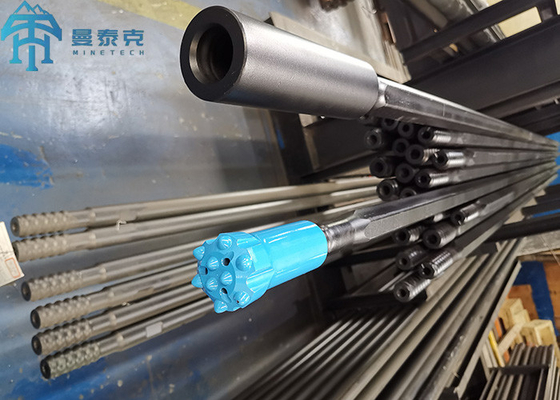 R32 MF Threaded Speed Drill Rods untuk Mining Quarring Tunneling Blasting