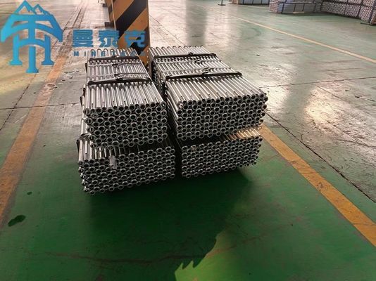 Q235 Materail Friction Bolts Metallic Mines Supporting Tool