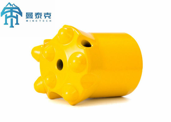 Penempaan 7/11/12 Derajat Pengeboran Batu Bit 34mm Penggunaan Konstruksi