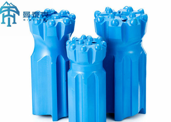 Spherical Button Retrac Bit T45 76mm Alat Pengeboran Perlakuan Panas