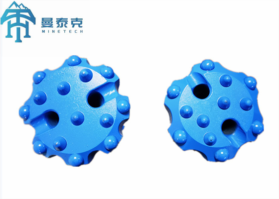 203mm LQ80 Blue DTH Drill Bit Mining Menggunakan Pemrosesan Penempaan