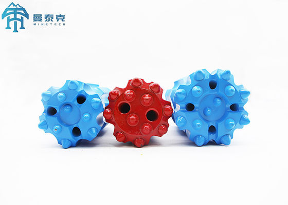 Tungsten Carbide Retract Button Bits R32 51mm Untuk Hard Rock