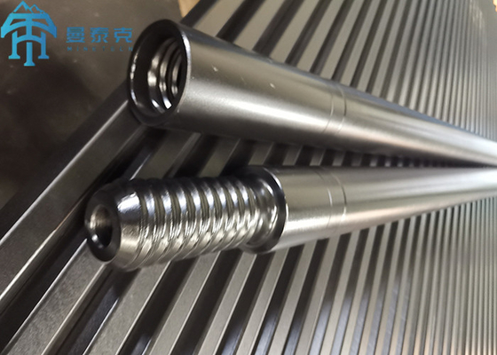 Pekerjaan Konstruksi Speed ​​Thread Drill Rod 3.66m M/F Connection R32 -Round 32- R32