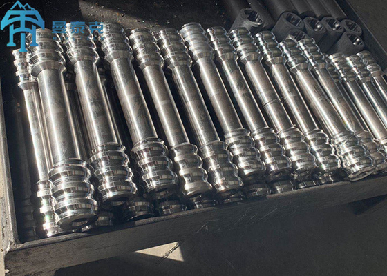 Drifting Tool Drill Extension Rod Perlakuan Panas Dengan T38 Double Thread