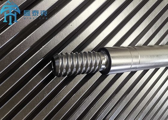 Bagian Mesin Pertambangan T38 Thread Drill Rod Untuk Pertambangan Quarring Tunneling Blasting
