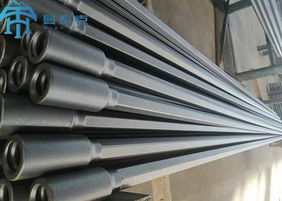 Carburization M/F Connected R32 Thread Drill Rod untuk Drifting & Tunneling
