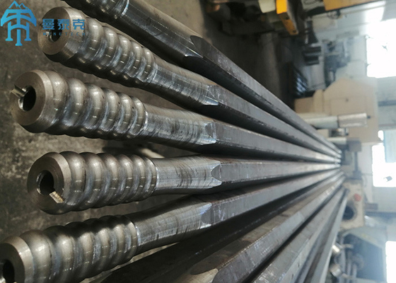 Carburization M/F Connected R32 Thread Drill Rod untuk Drifting & Tunneling