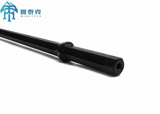 19mm Pneumatic Hexagonal Chisel Bit Integral Steel Drill Rod untuk Pengeboran Lubang Smaill