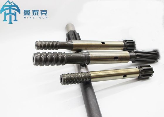 Adaptor T45 Shank Pengeboran Berulir 670mm Untuk Top Hammer