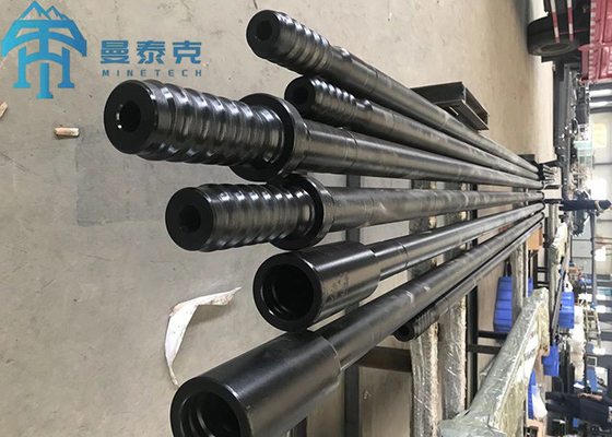 GT60 Extension Rod MM Thread Drill Rod Top Hammer Alat Pengeboran Untuk Drifting