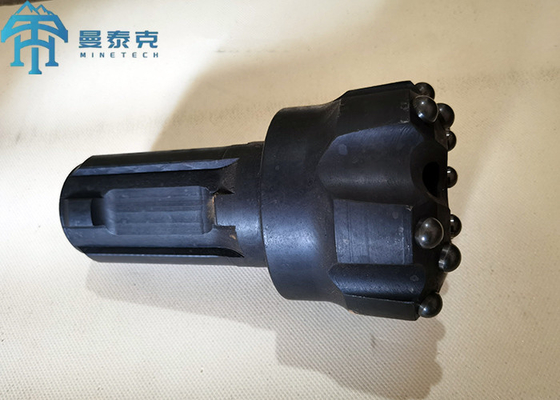 Konstruksi QL80 Shank 16 Splines DTH Drill Bit Air Tube Connection