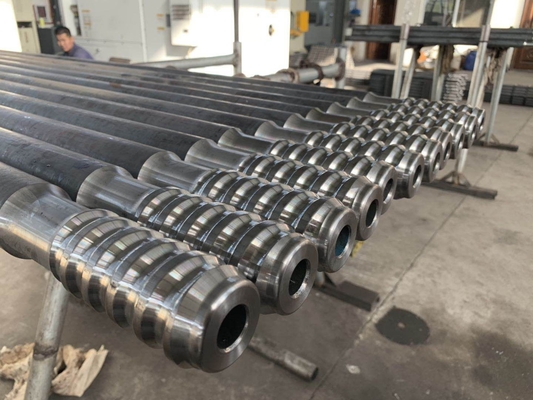 Top Hammer Rock Tools R32 Hex Extension Thread Drill Rod untuk Pertambangan dan Quarrying
