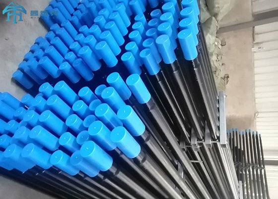 R25/R32/T38/T45/T51 Ekstensi Batang Bor Berulir MF Alat Pengeboran Batu Antirust