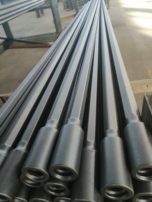 Pengolahan Panas Jenis Hexagonal Thread Drill Rod Quenching Tempering Teknik Produksi