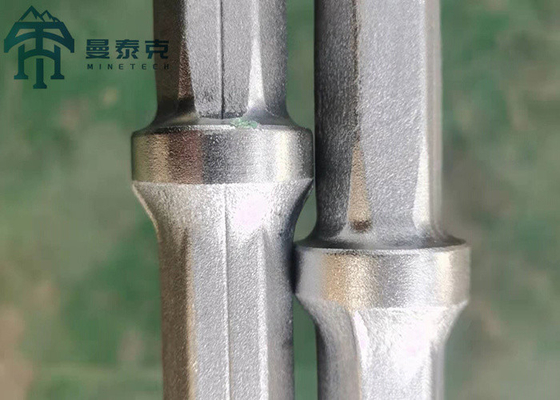 H22 108mm Hex Drill Rod Rock Drilling Hollow Untuk Penambangan Bawah Tanah
