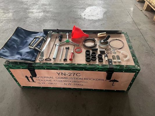 YN27C Mesin Pengeboran Batu Pneumatik Pionjar 120 Jack Hammer Untuk Pemecah
