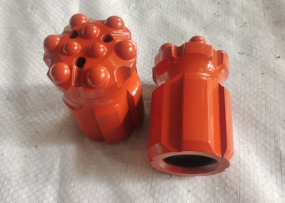 Mempertukarkan Karbida GT60 127mm Retract Button Drill Bit untuk Benching Surface Mining