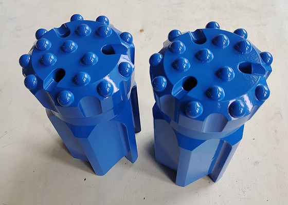 T51 89mm Button Bits yang bisa ditarik kembali Batubara suku cadang alat pengeboran