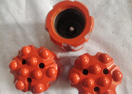Tungsten Carbide Retract Button Bits R32 51mm Untuk Hard Rock