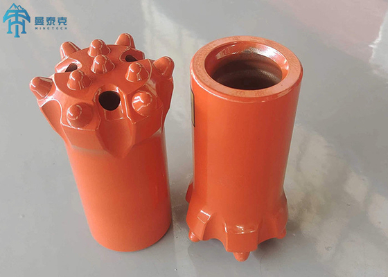 T45 110mm Thread Button Bit Mining Untuk Pekerjaan Konstruksi