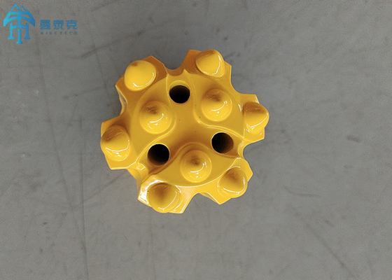 Penggilingan CNC Dan Proses Pengolahan Panas Proprietary Thread Button Bit Untuk Pertambangan Emas