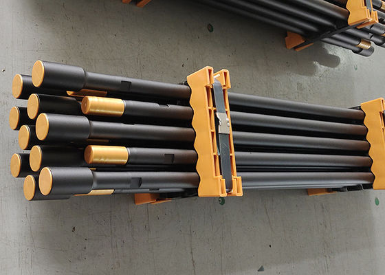 T51 1830mm 3080mm MF Thread Drill Rod Steel Rod untuk Pengeboran Bangku