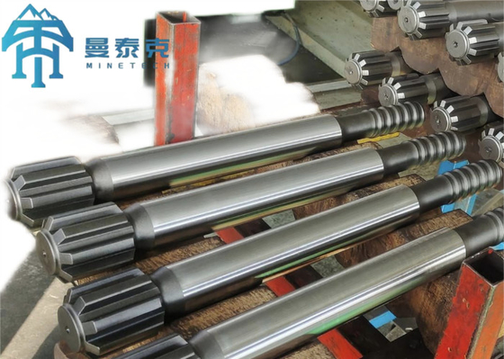 Adaptor batang yang disesuaikan untuk Atlas Copco//Furukawa Rock Drill dalam Pertambangan Energi
