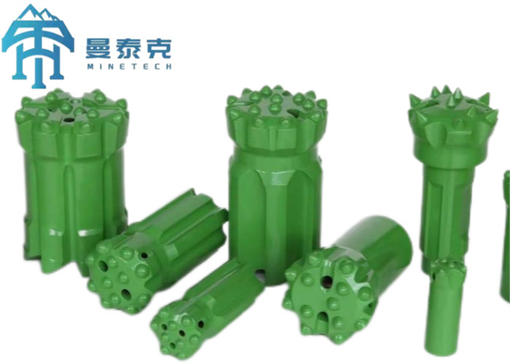 127mm Diameter Retract Button Bit Hot Pressed Alloy Hard Rock Bor