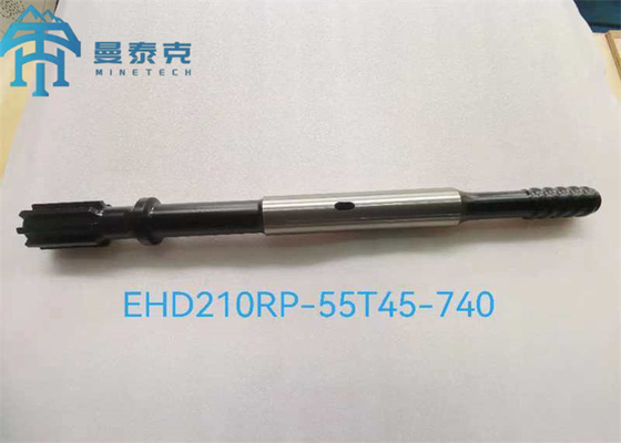 Thread T38 Shank Adapter untuk Tunneling Top Hammer Drill Tools dengan Panjang 380mm untuk Drifting dan Tunneling Aplikasi