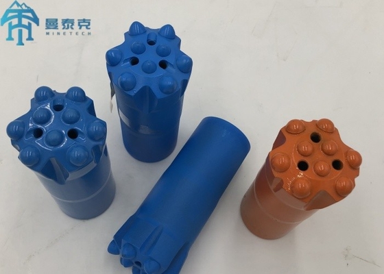 115mm T51 Thread Button Drill Bit untuk Belt Road Mining Tunnel Boring