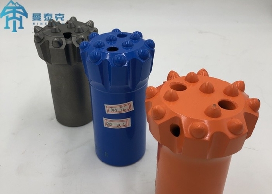 115mm T51 Thread Button Drill Bit untuk Belt Road Mining Tunnel Boring