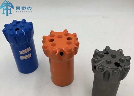 T45 89mm Rock Drill Thread Button Bit untuk Tunneling Pertambangan