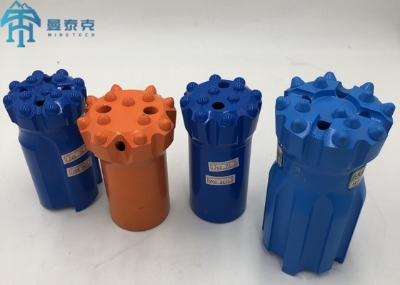 115mm T51 Thread Button Drill Bit untuk Belt Road Mining Tunnel Boring