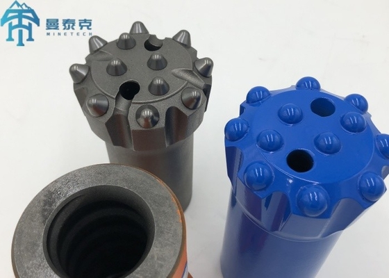 T38 89mm Thread Rock Drill Button Bits Boring Bits Untuk Pengeboran Batu Dan Pertambangan
