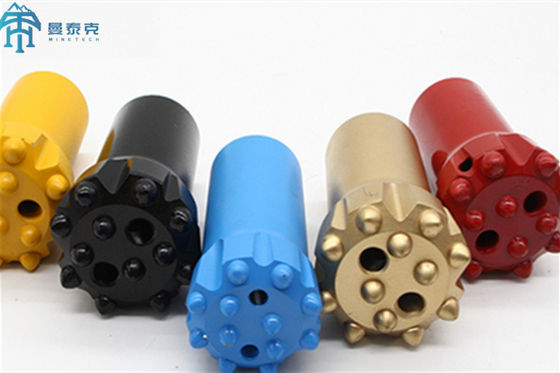 76mm T45 Threaded Button Bits Rock Drilling Tools  for Drifting and Tunneling