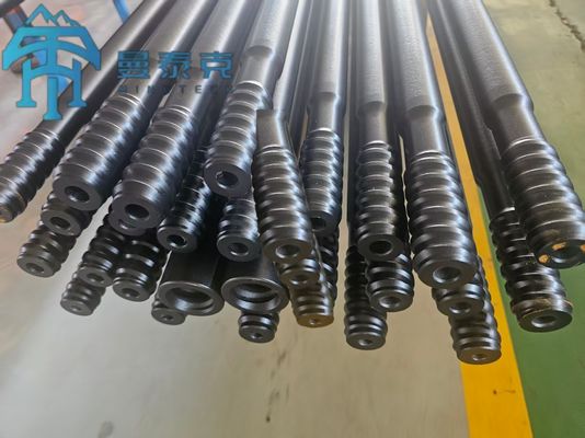T51 Thread Drill Rod dengan Panjang 3660mm dan Male-Female Connect untuk Pertambangan bawah tanah