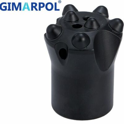 12 Degree Broca 38mm 8 Buttons Rock Drilling Bits For Mining Drilling Blasting