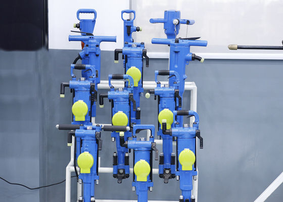 Penggalian H22 Batang Bor Air Leg YT29A Alat Pengeboran Batu Pneumatik Portabel