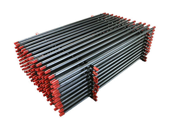 H22 H25 Taper Drill Rod 7 11 12 derajat Untuk Pengeboran Di Batu Karat