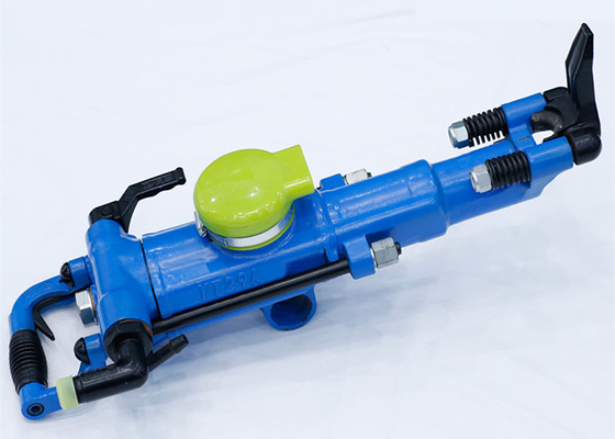 34mm Blasting Hand Held Rock Drilling Machine Dengan Pusher Leg Ft160a