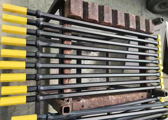 H22 Pahat Bit Integral Batang Bor Lubang Kecil Alat Pertambangan