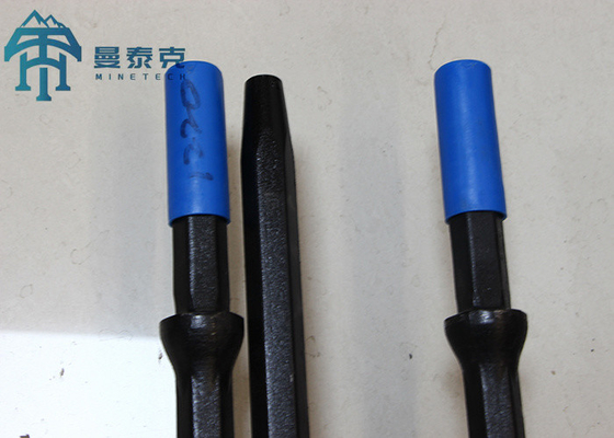 H22 * 108mm 11 Gelar Hexagonal Bor Batang Alat Pengeboran Batu, 300mm ~ 6400mm Panjang