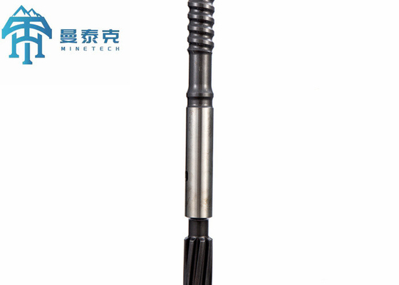 Thread T38 Shank Adapter untuk Tunneling Top Hammer Drill Tools dengan Panjang 380mm untuk Drifting dan Tunneling Aplikasi