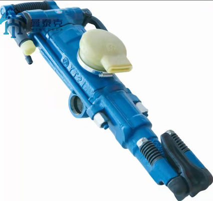 YT29a lubang kecil pengeboran 60mm Piston Stroke 27kg Batu Pengeboran Mesin
