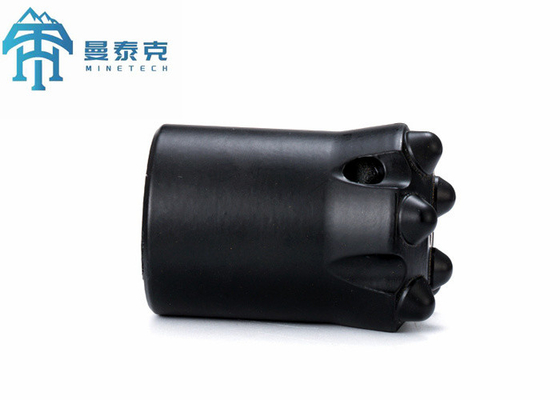 Hitam Tapered Button Bit Dengan Galvanized Dan High Speed Steel