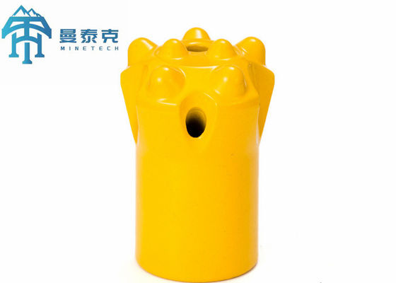 Broca Conica Tapered Rock Drilling Bit 32-43mm Untuk Penggalian