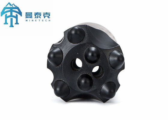 High Strength Alloy Steel Rock Drill Tapered Button Bit Untuk Konstruksi Terowongan
