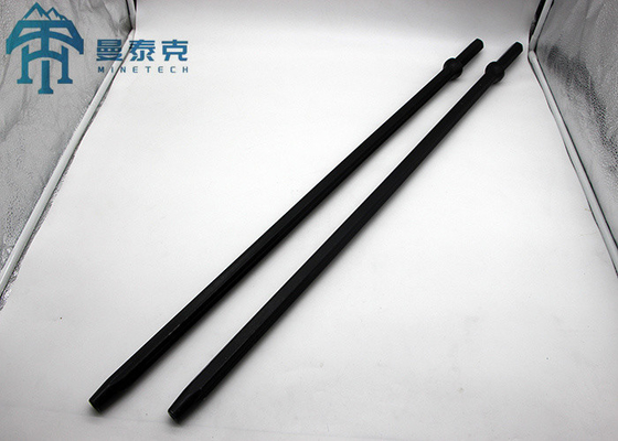 4 Pies H22 + 108mm Alat Pengeboran Batu 23CrNi3Mo Batang Pengeboran Meruncing