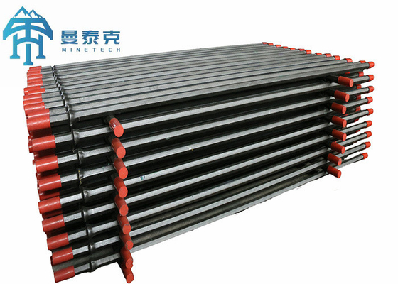 H22 11 Derajat Taper Drill Rods untuk Pengeboran, Barras Conicas Hexagonal Drill Rod
